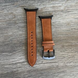Brown Leather Samsung Galaxy Ultra Watch Band New Strap for Galaxy Watch
